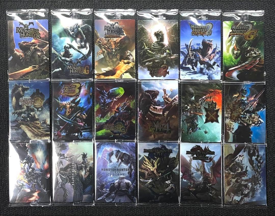 モンハンウエハース　フルコンプ　36枚セット　袋未開封　コンプリート モンスターハンター 20th Anniversary カードウエハース｜発売日：2025